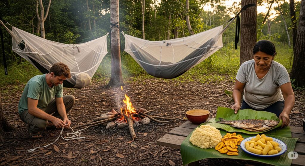 Dormindo em uma Rede na Selva Amazônica: Minha Noite no Coração do Brasil